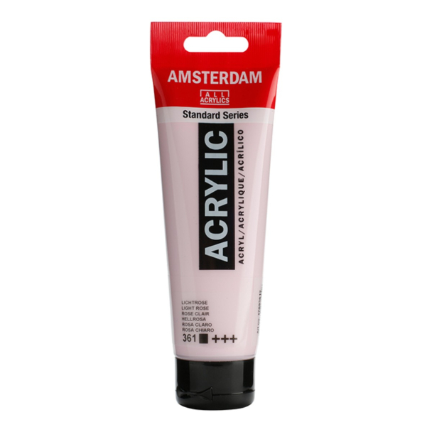 Amsterdam Standard Akryl 120ml - 361 Light rose
