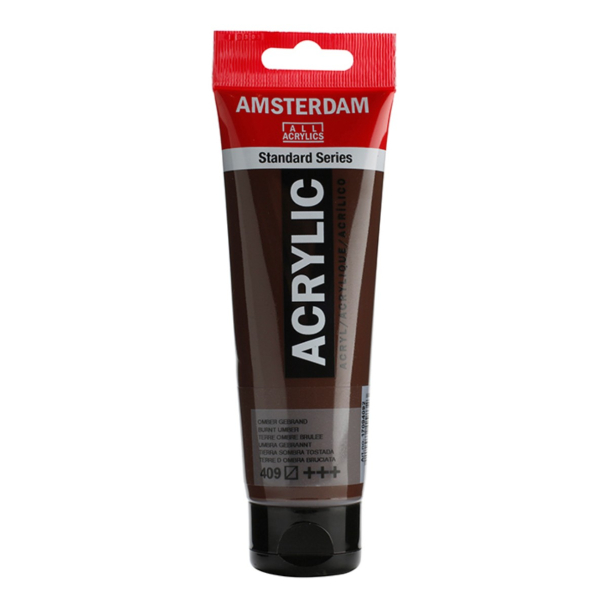 Amsterdam Standard Akryl 120ml - 409 Burnt umber