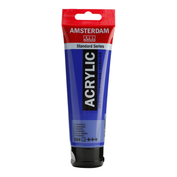 Amsterdam Standard Akryl 120ml - 504 Ultramarine