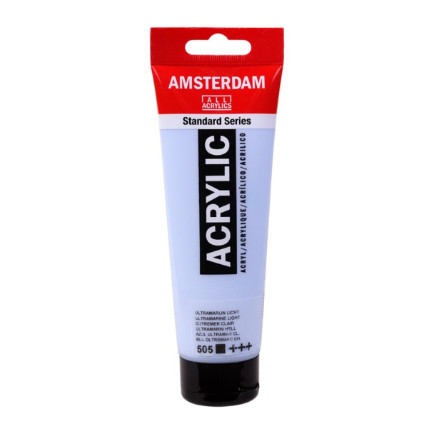 Amsterdam Standard Akryl 120ml - 505 Ultramarine Light