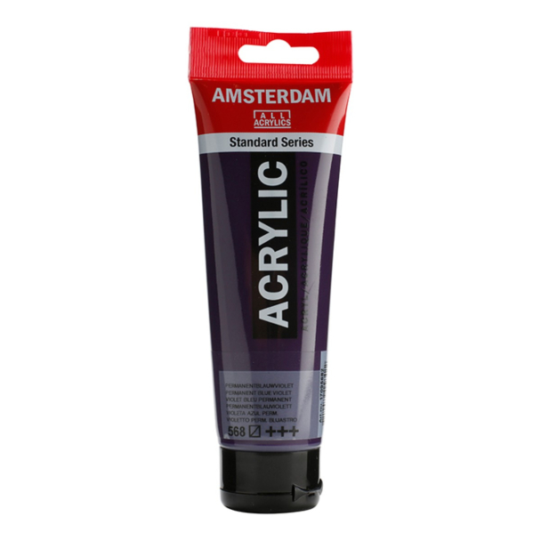 Amsterdam Standard Akryl 120ml - 568 Permanent blue violet
