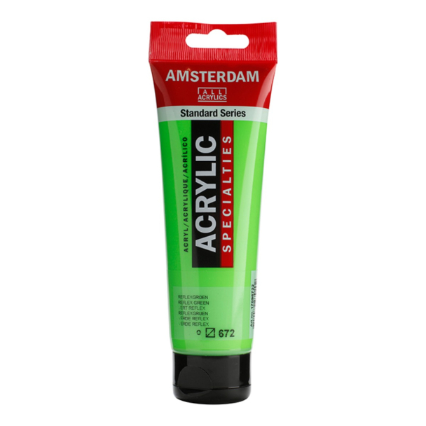 Amsterdam Standard Akryl 120ml - 672 Reflex green