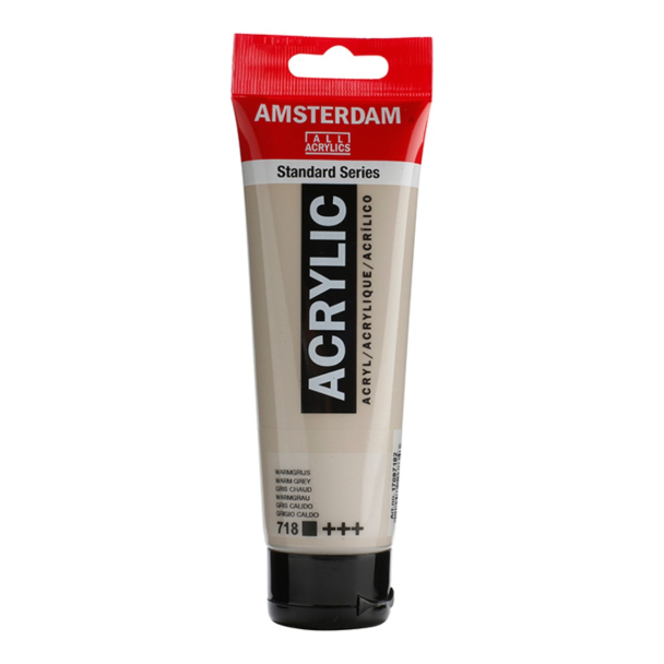 Amsterdam Standard Akryl 120ml - 718 Warm grey