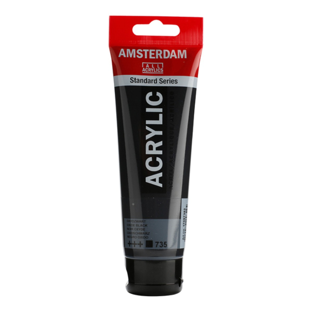 Amsterdam Standard Akryl 120ml - 735 Oxide black
