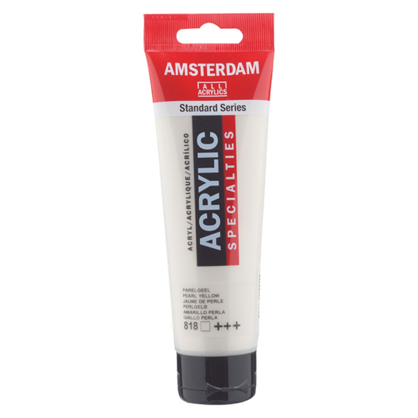 Amsterdam Standard Akryl 120ml - 818 Pearl yellow