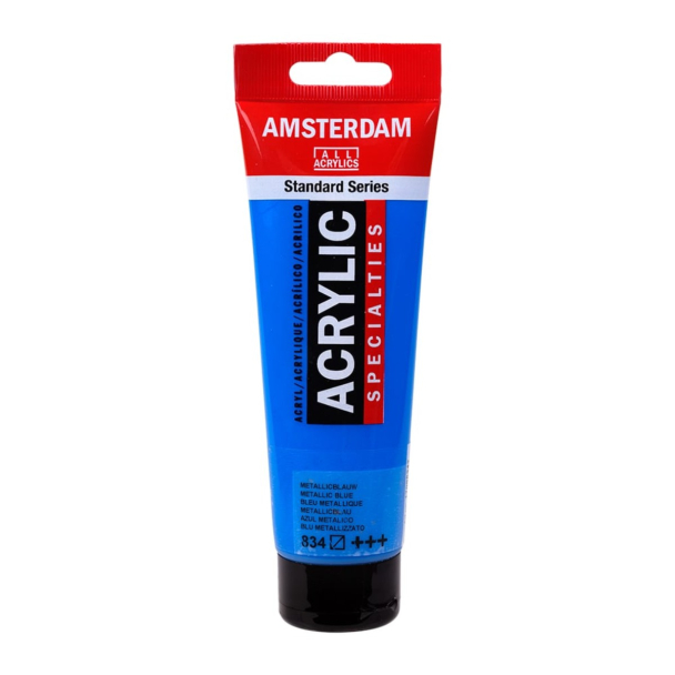 Amsterdam Standard Akryl 120ml - 834 Metallic Blue