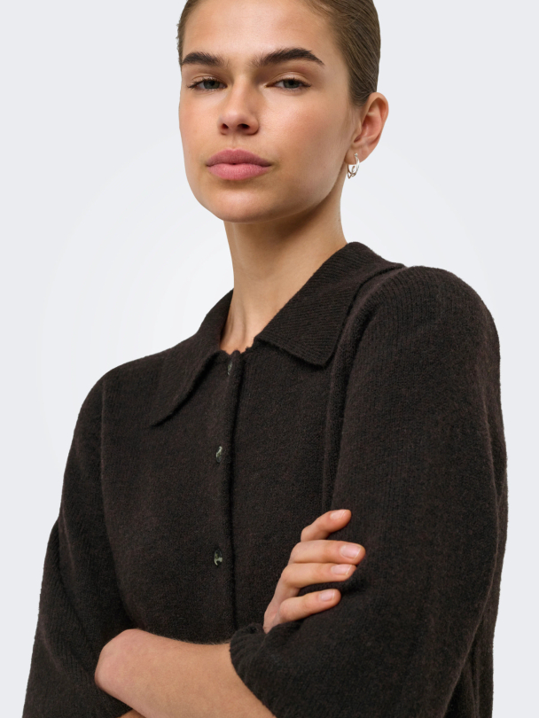 ONLALIVIA 2/4 COLLAR DRESS KNT - Image 2