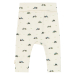 High Waist Leggings, Eggnog / Tractor - Petit Piao