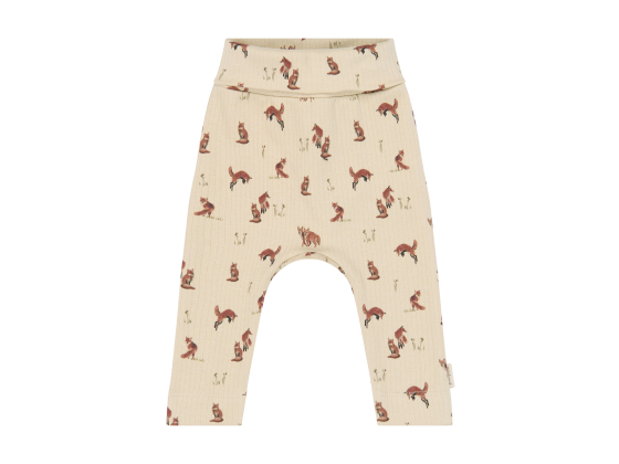 High Waist Leggings, Cement / Fox - Petit Piao