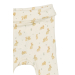 High Waist Leggings Pointelle, Eggnog / Rabbit - Petit Piao