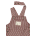 Glory Denim Overalls, Syrah Striped - Petit Piao