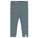Leggings Modal, Lead Striped - Petit Piao