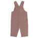 Glory Denim Overalls, Syrah Striped - Petit Piao