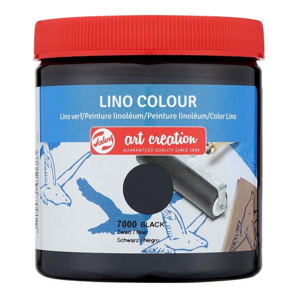 Linotrykkfarge 250ml – 7000 Black