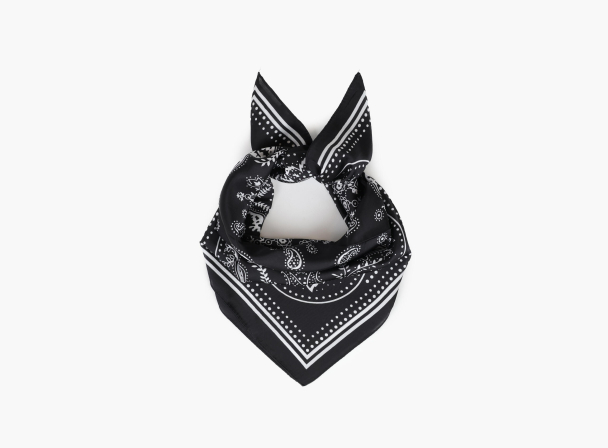 Paisley Skjerf - Sort  - Image 1