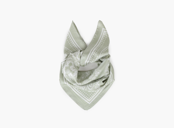 Paisley Skjerf - Mint Grønn - Image 1