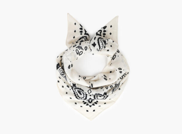 Skjerf 90 x 90cm - Offwhite  - Image 1