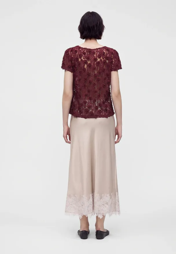 Julie Top - Burgundy  - Image 2