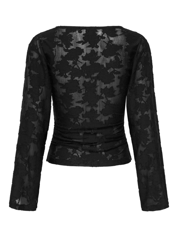 ONLNADIA L/S RUCHING TOP JRS - Image 3