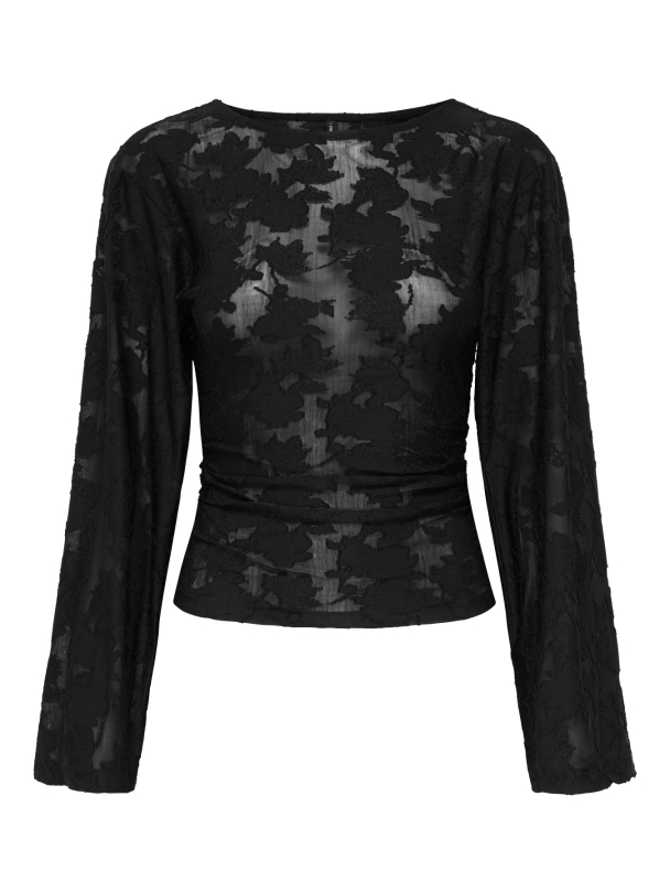 ONLNADIA L/S RUCHING TOP JRS - Image 1