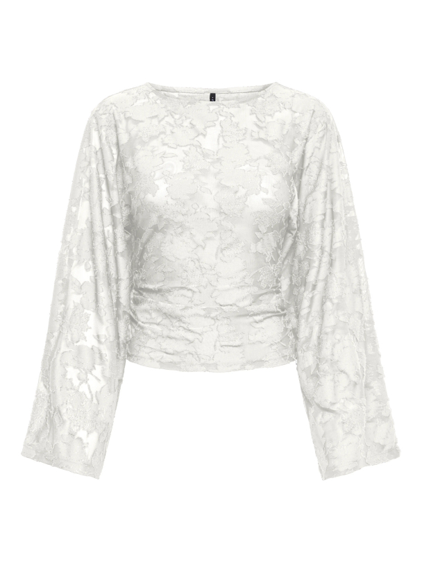 ONLNADIA L/S RUCHING TOP JRS - Image 1
