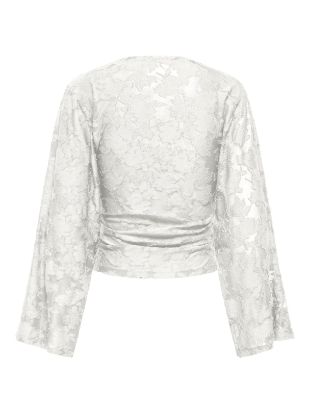 ONLNADIA L/S RUCHING TOP JRS - Image 2
