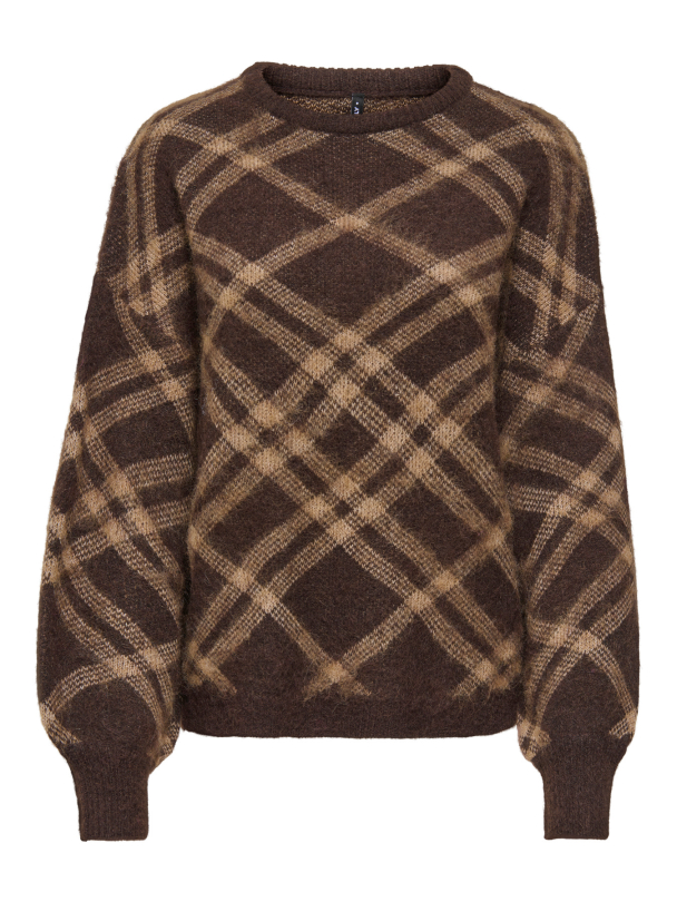 ONLNOEME LIFE LS JQ O-NECK NOOS KNT - Image 1