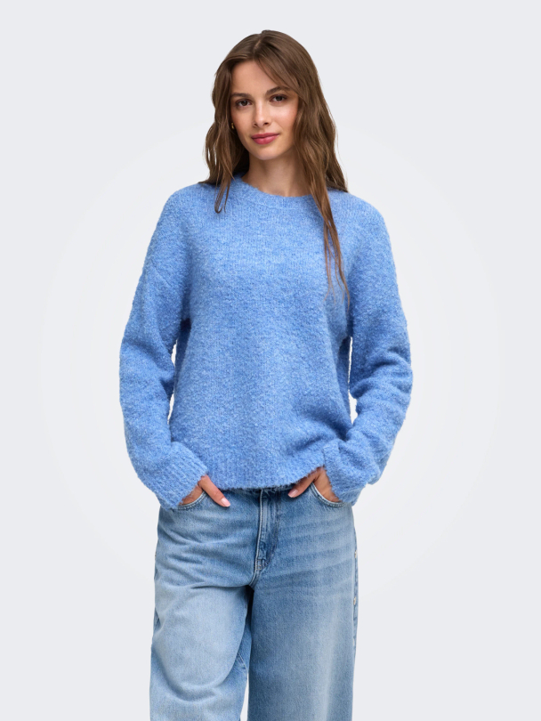 ONLBOUBLE LS O-NECK KNT - Image 4