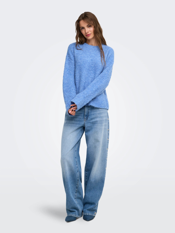 ONLBOUBLE LS O-NECK KNT - Image 5