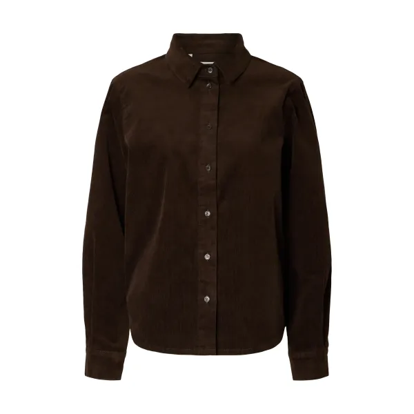 Runa Brown Corduroy Shirt