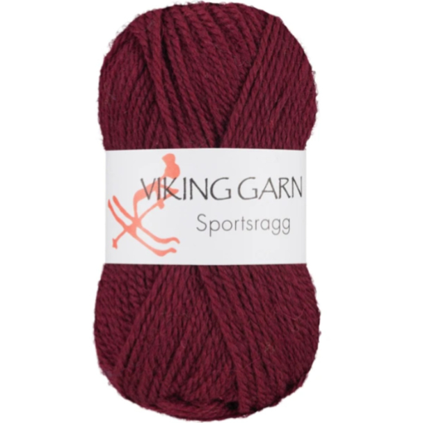 Sportsragg - 555 - Mørk Burgunder