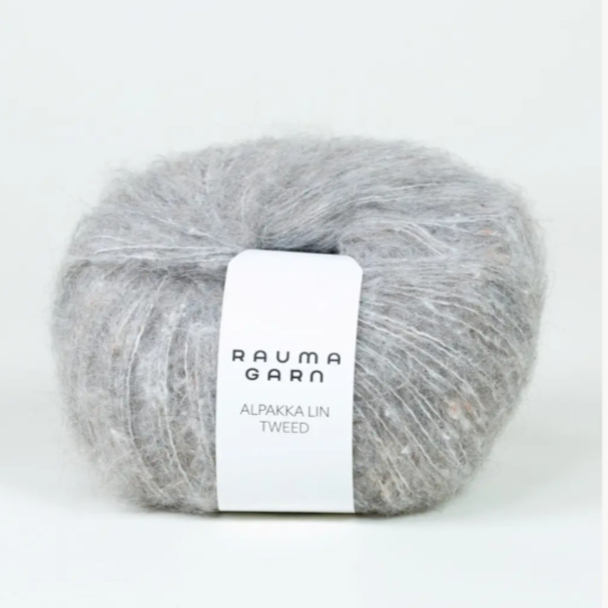 Alpakka Lin Tweed - 16066 - Varm Grå - Image 1