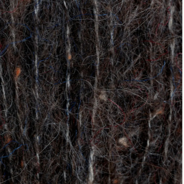 Alpakka Lin Tweed - 21798 - Mørk Brun - Image 2