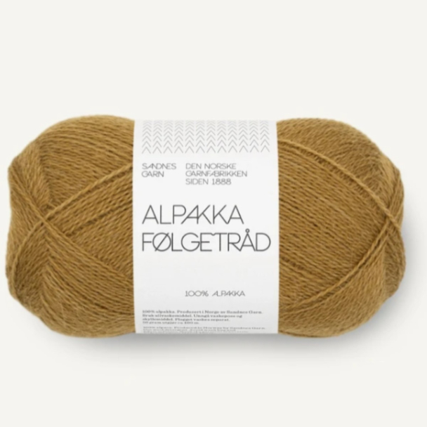 Alpakka Følgetråd - 2152 - Vintage Gold
