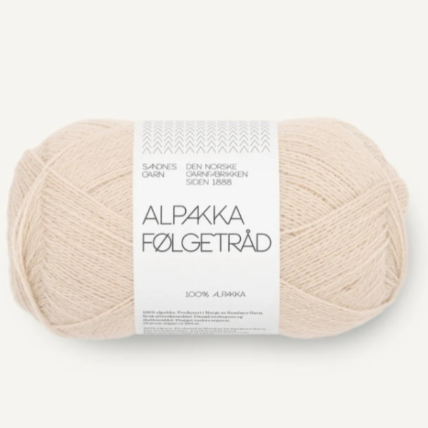 Alpakka Følgetråd - 2321 - Marzipan