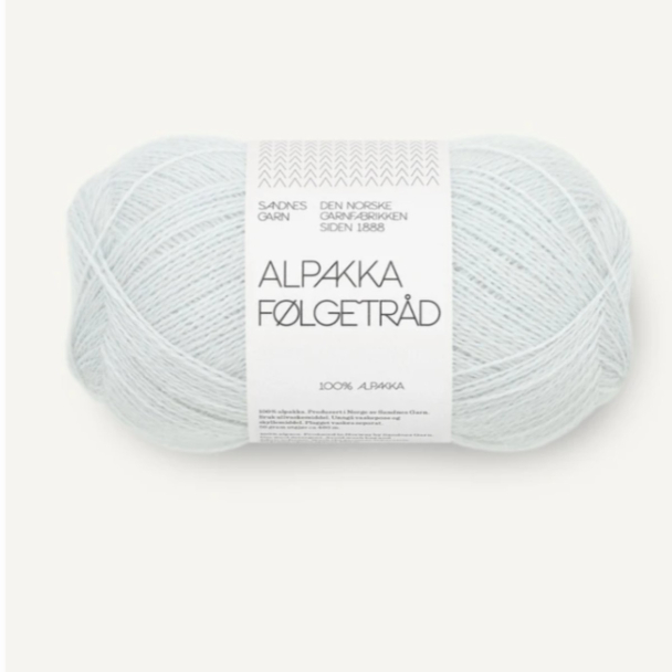 Alpakka Følgetråd - 5811 - Arctic Ice