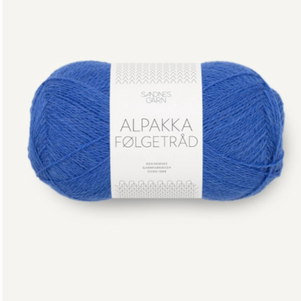 Alpakka Følgetråd - 5845 - Dazzling Blue