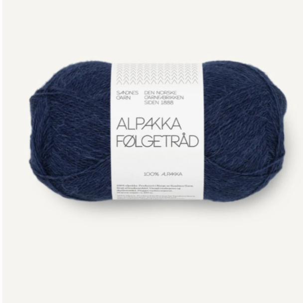 Alpakka Følgetråd - 5882 - Dark Navy