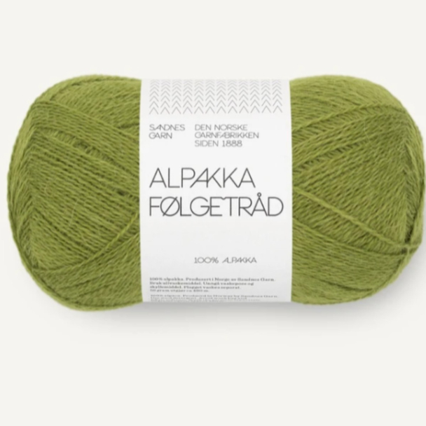 Alpakka Følgetråd - 9564 - Matcha