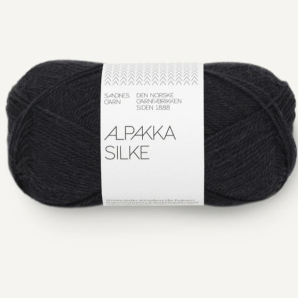 Alpakka Silke - 1099 - Black