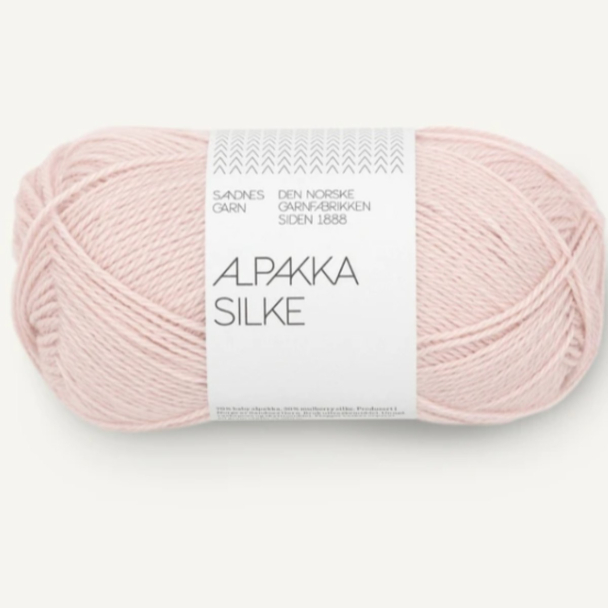Alpakka Silke - 3511 - Powder Pink