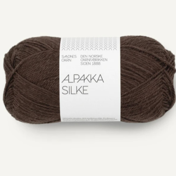 Alpakka Silke - 3591 - Chocolate Plum
