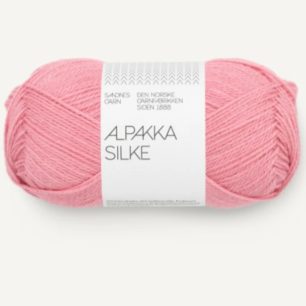 Alpakka Silke - 4304 - Pink Icing