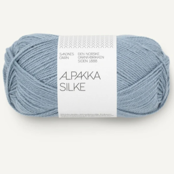 Alpakka Silke - 6041 - Dusty Blue