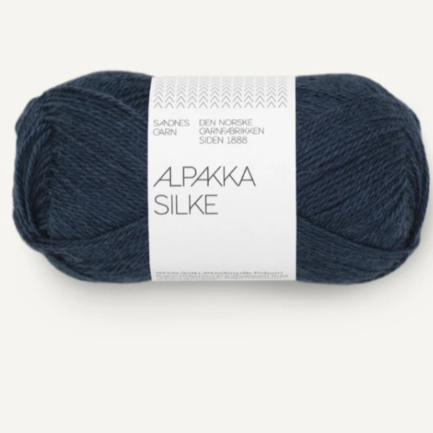 Alpakka Silke - 6081 - Midnight Blue
