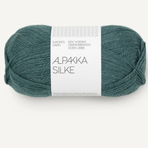 Alpakka Silke - 7572 - Silver Pine