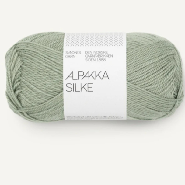 Alpakka Silke - 8521 - Dusty Light Green