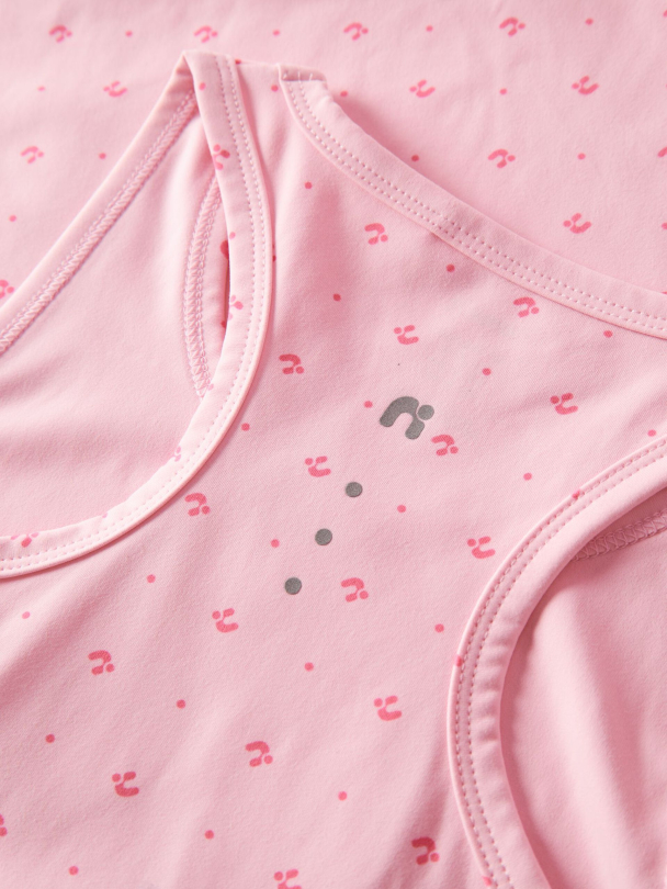 NKFThea slim fit sports topp, rosa - Image 3