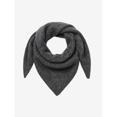 Chamonix Scarf Brushed Cashmere Tundra Grey