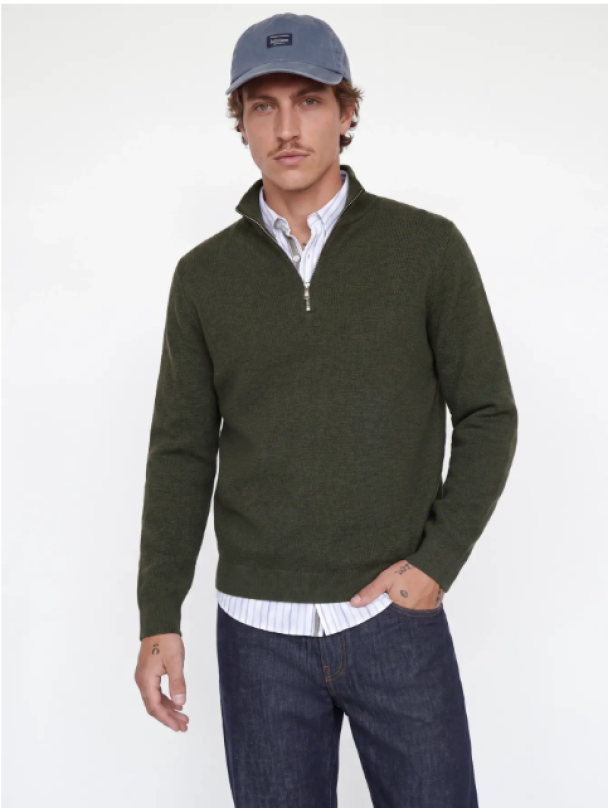 Milano Stitch Half Zip - Image 4